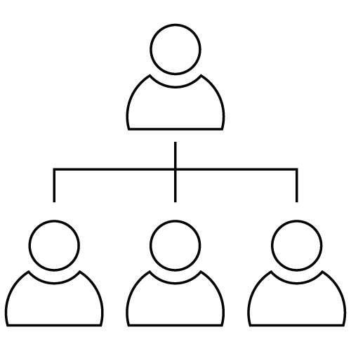 Equipo multidisciplinario de marketing